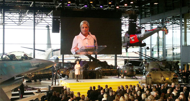 Officiële opening Nationaal Militair Museum