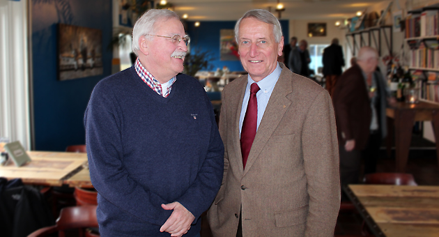 Chris Heijnen (DOAR) en Frits Brink (KNVvL)