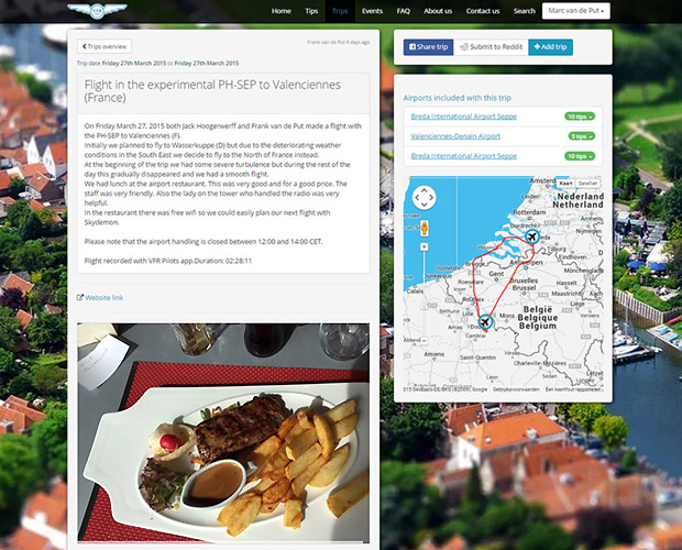 Tripreport VFR-Pilots