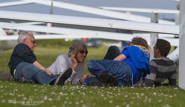 Wachten op de eerste start