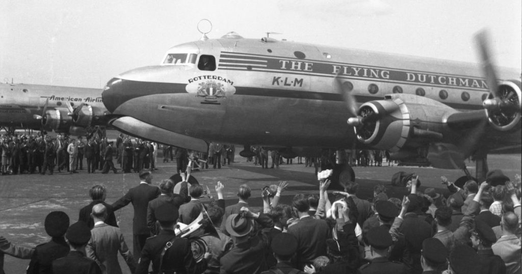 KLM viert 70-jarig bestaan lijndienstvlucht naar New York