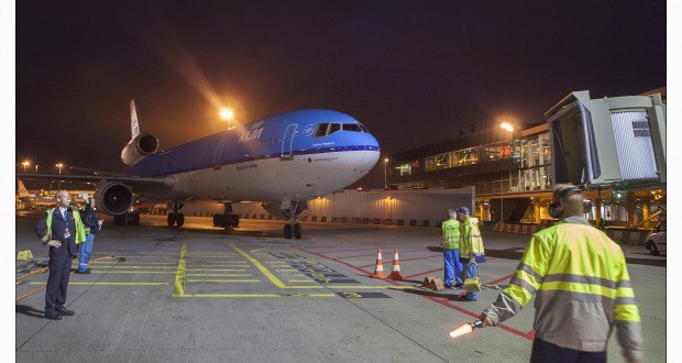 KLM voert laatste passagiersvlucht MD-11 uit