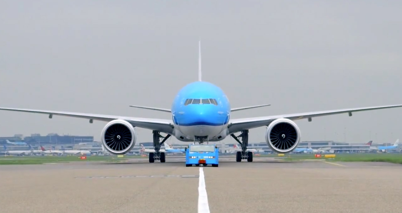 KLM's nieuwste 777-300