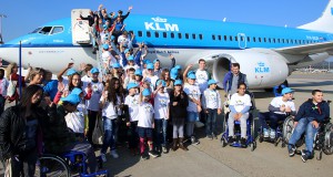 KLM vliegt Hoogvliegers rond boven Nederland