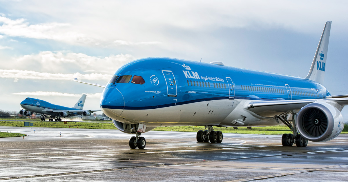 KLM Boeing 787 Dreamliner