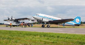 McDonnel Douglas DC-3 en Consolidated PBY-5A Catalina