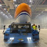 Oranje KLM Boeing