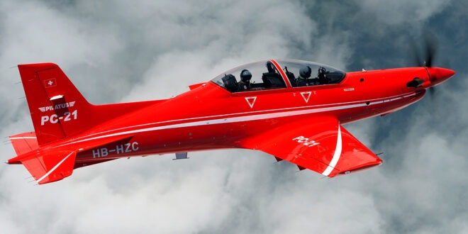 Pilatus PC-21 verongelukt op luchthaven Emmen (CH)